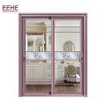 Aluminium Accessories Tempered Double Glass Door With Hardware